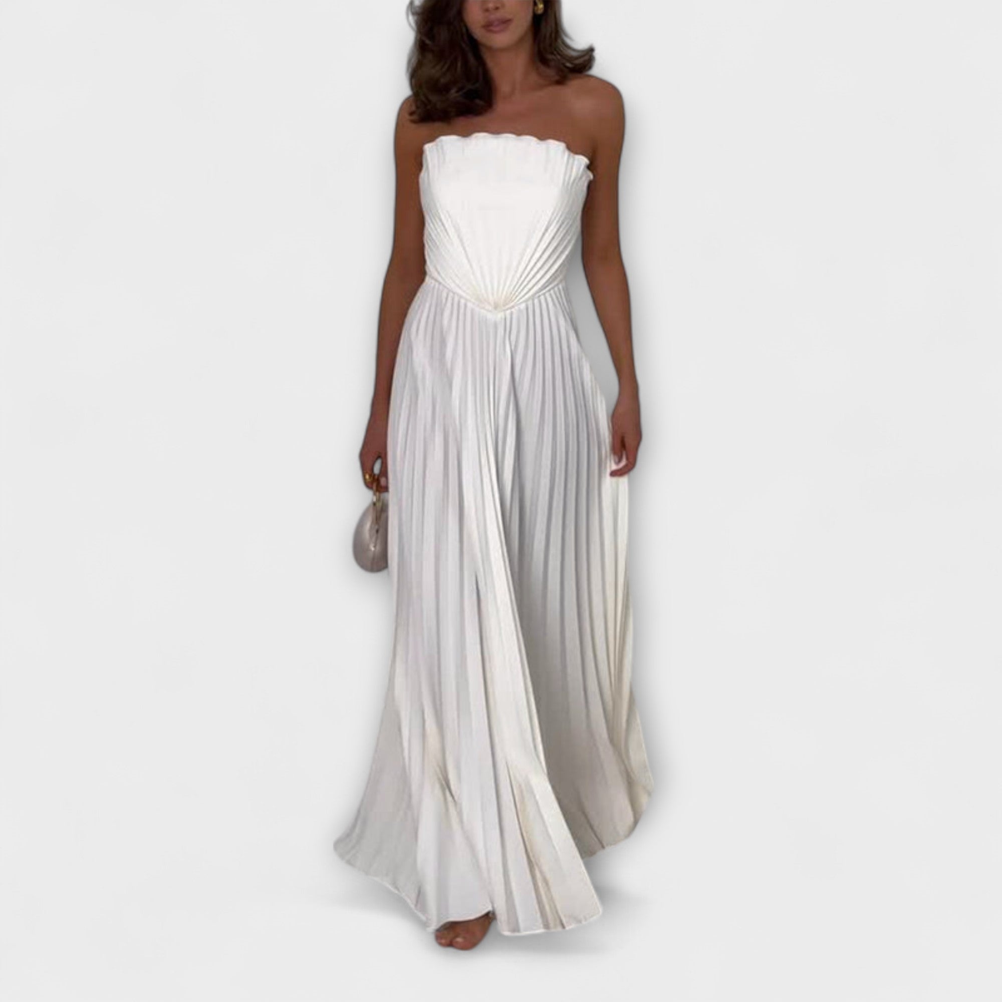 Athena - Stilvolles Plissee-Kleid