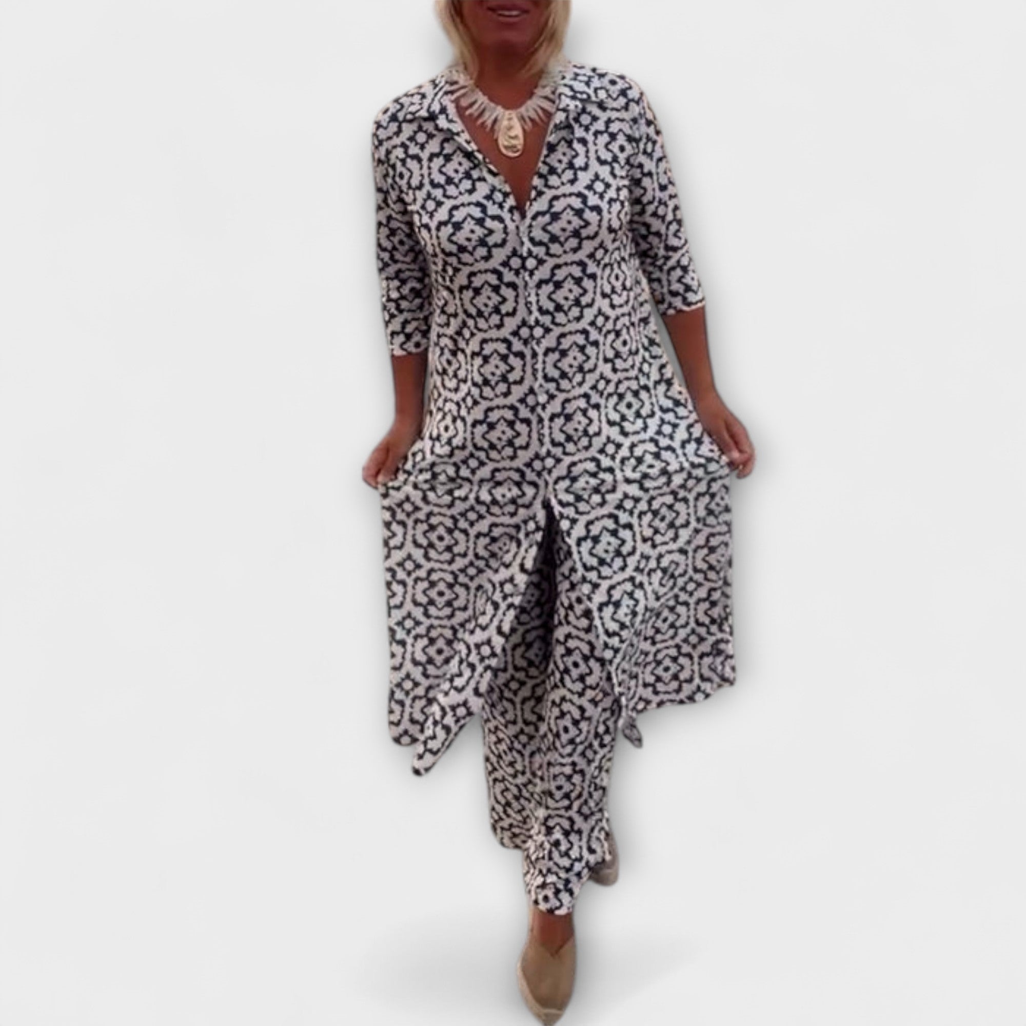 Camilla - Elegantes geometrisches Set