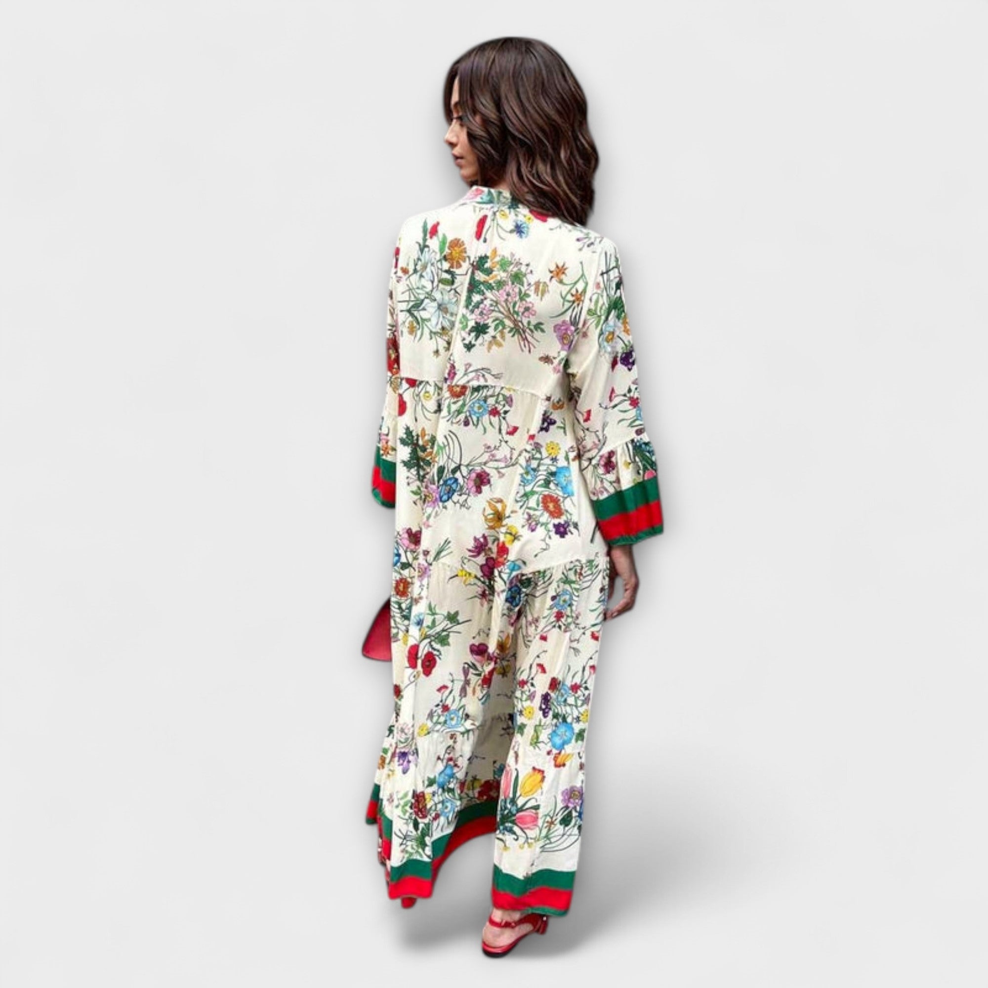 Oriana - Maxikleid mit floralem Muster