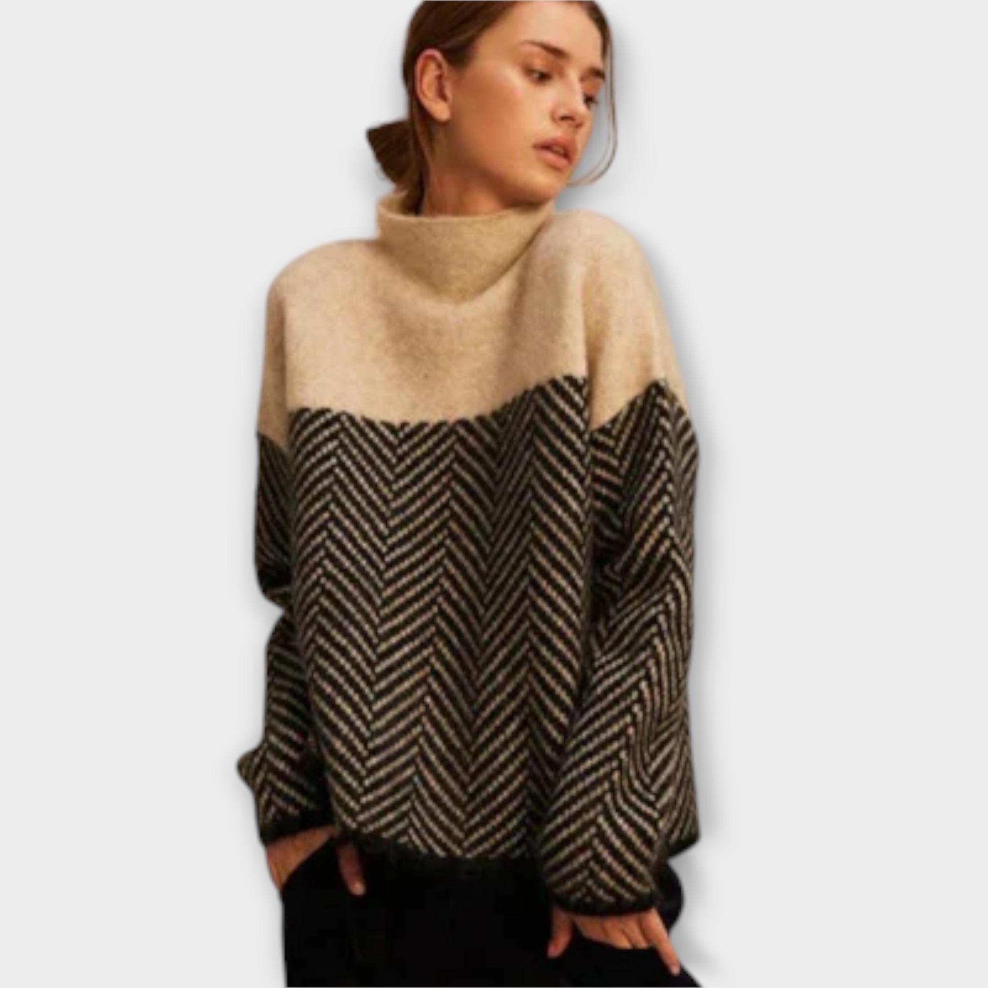 Maeve - Weicher Rollkragenpullover