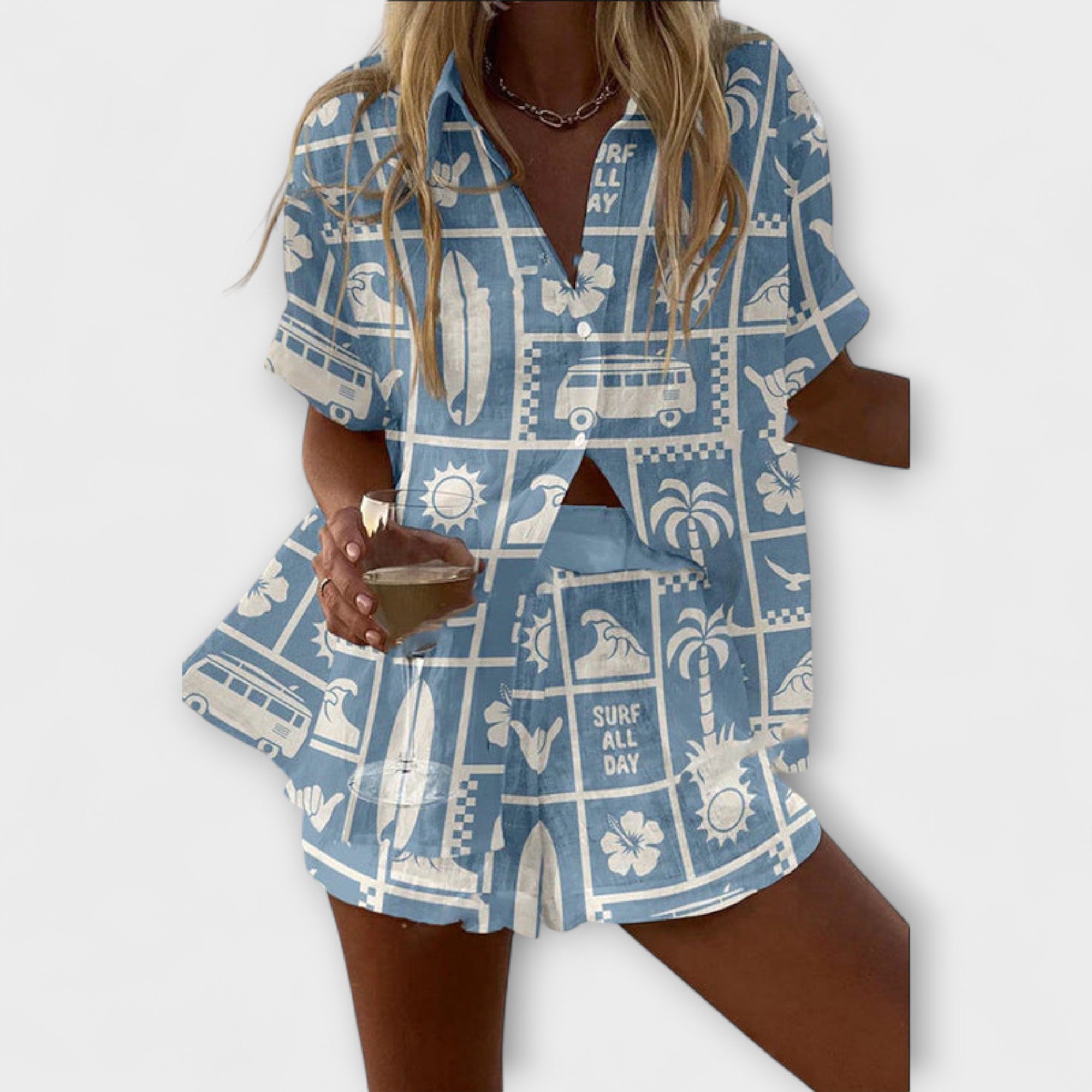 Trenara – Luftiger Look mit Wohnwagen-Druck