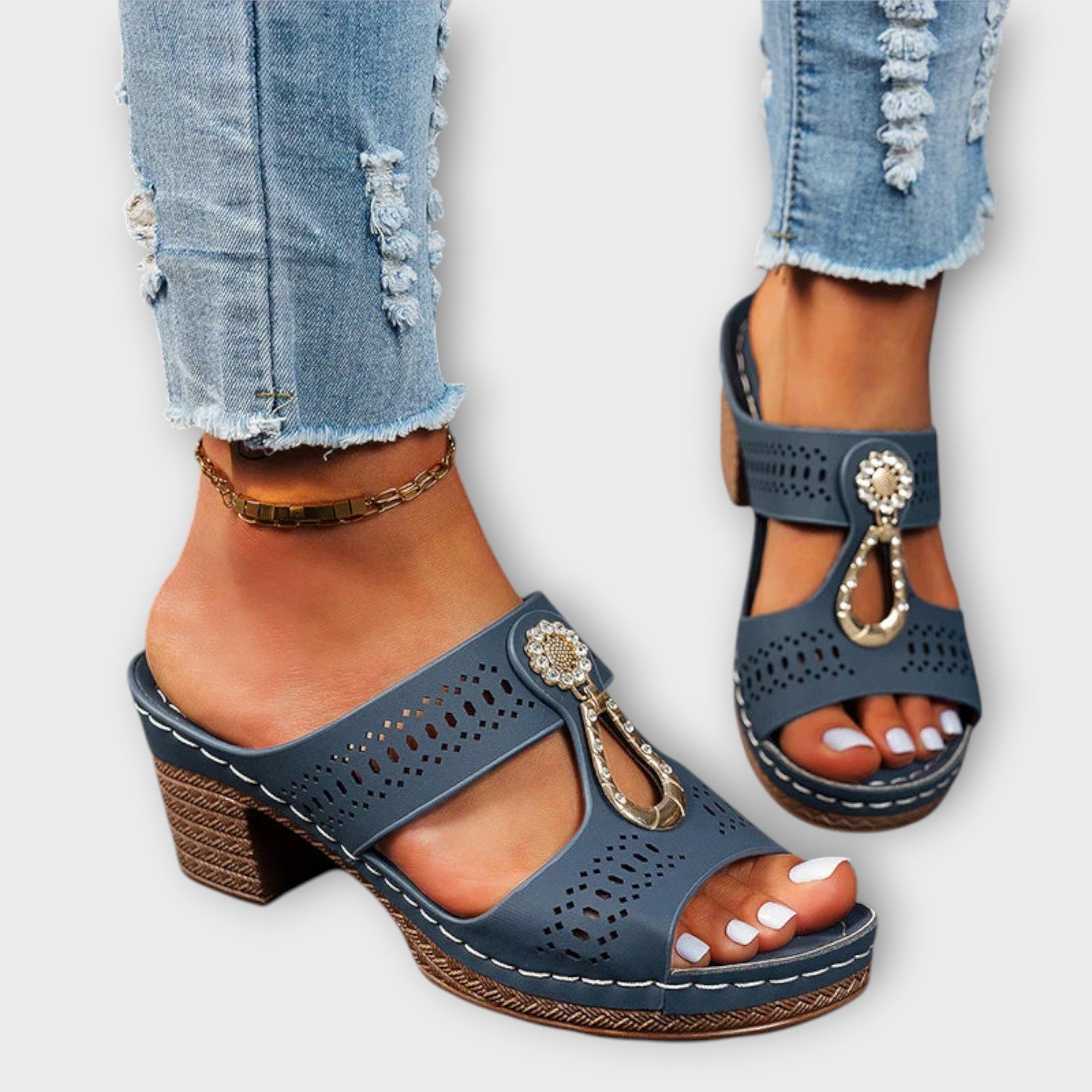 Maria - Stylische und Bequeme Orthopädische Sandalen