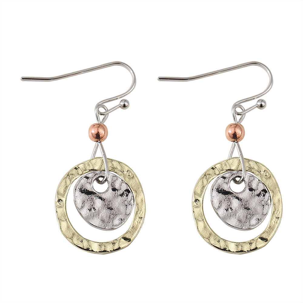 Antike Gold- und Silber-Hoop-Ringe