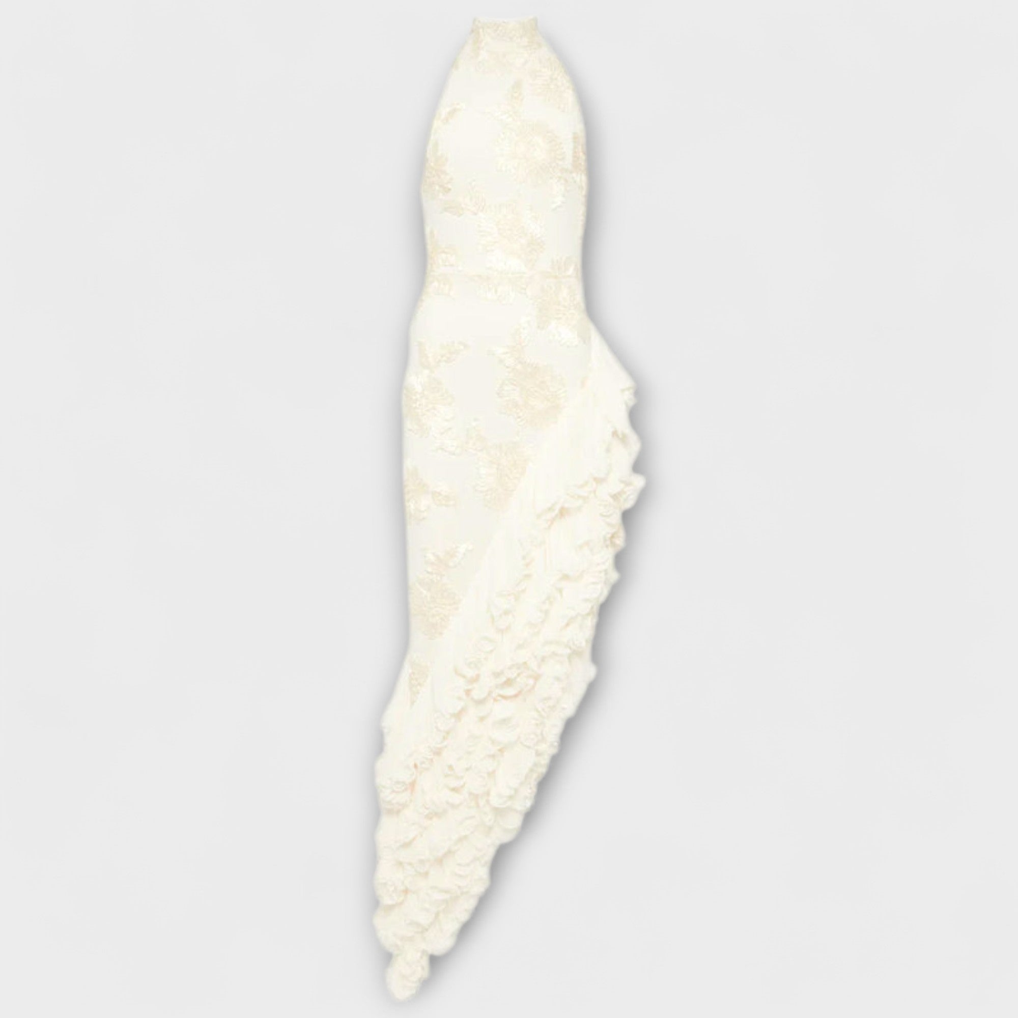 Karen - Maxikleid mit floralen Verzierungen