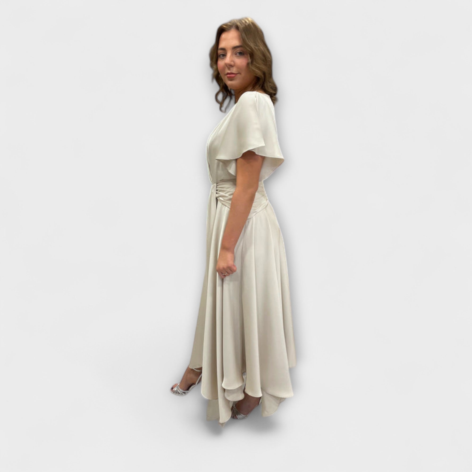 Anni – Maisonel Drapiertes Kleid