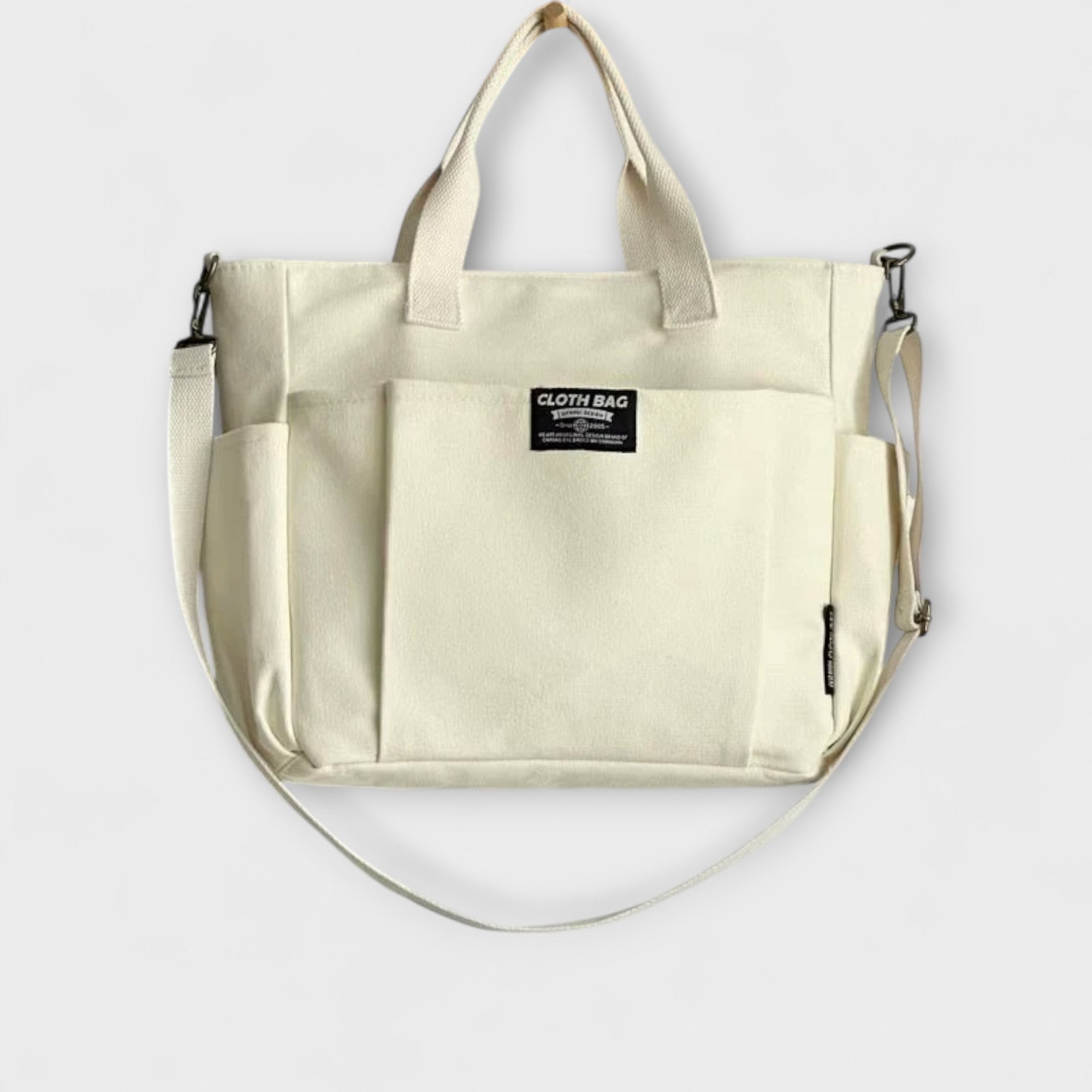 Minimalistische Canvas-Tasche