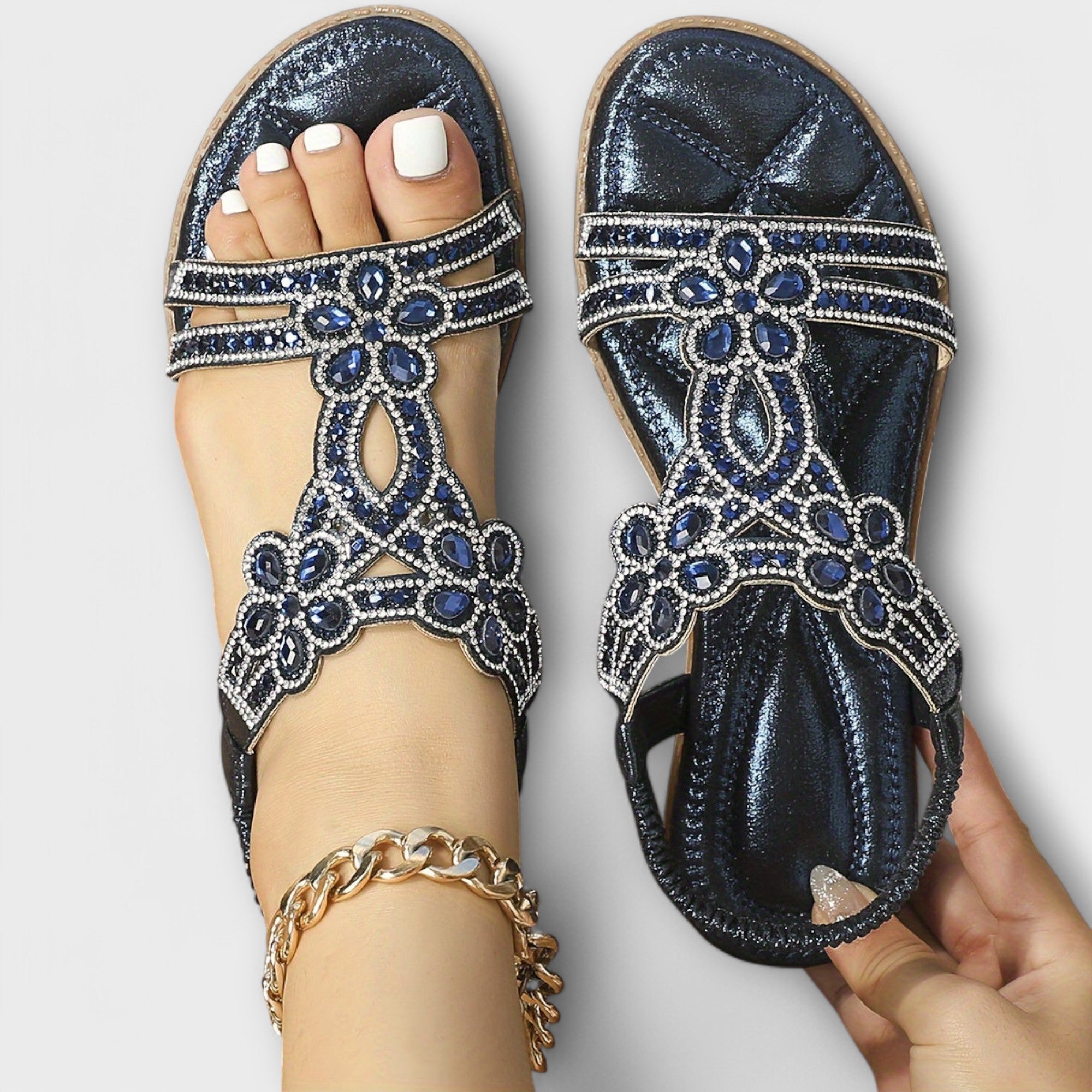 Rosalie - Orthopädische Sandalen im Boho-Stil