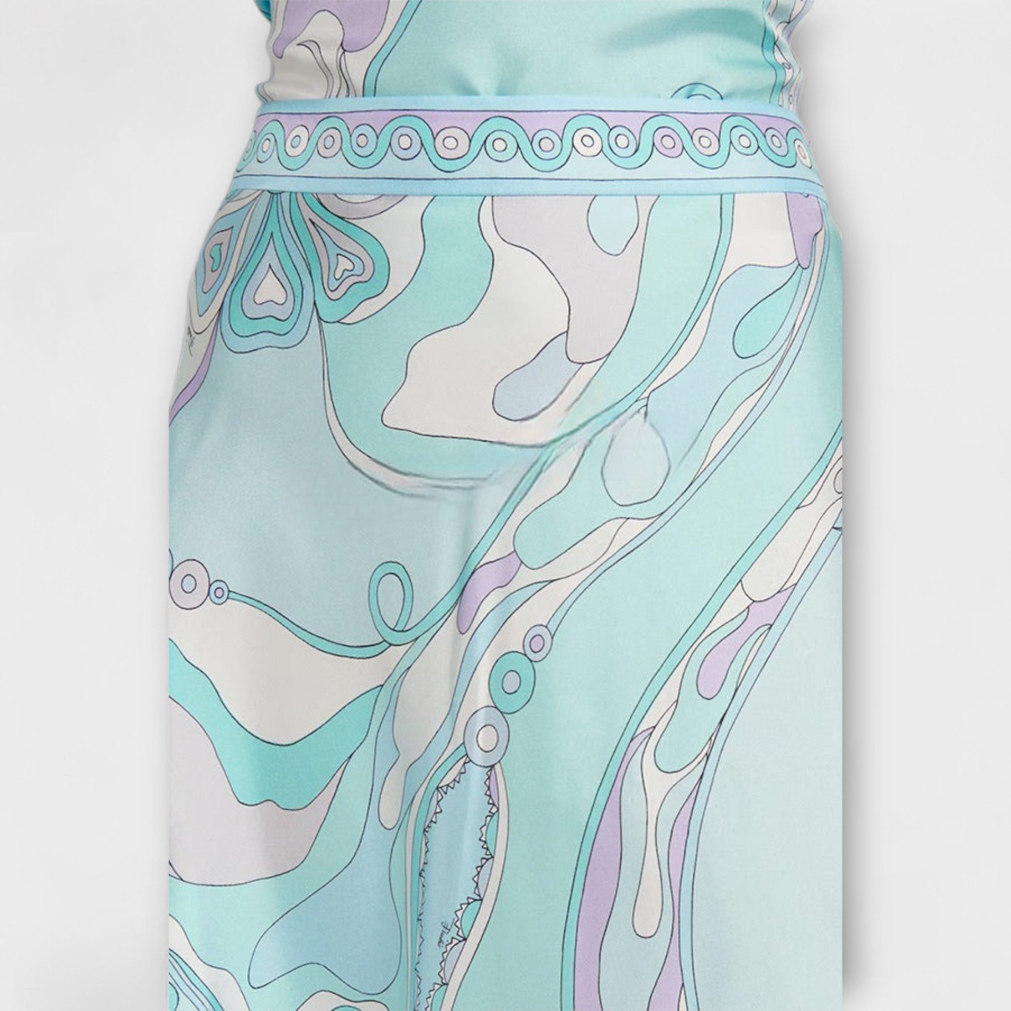 Everly - Set aus Haltertop und asymmetrischem Midirock