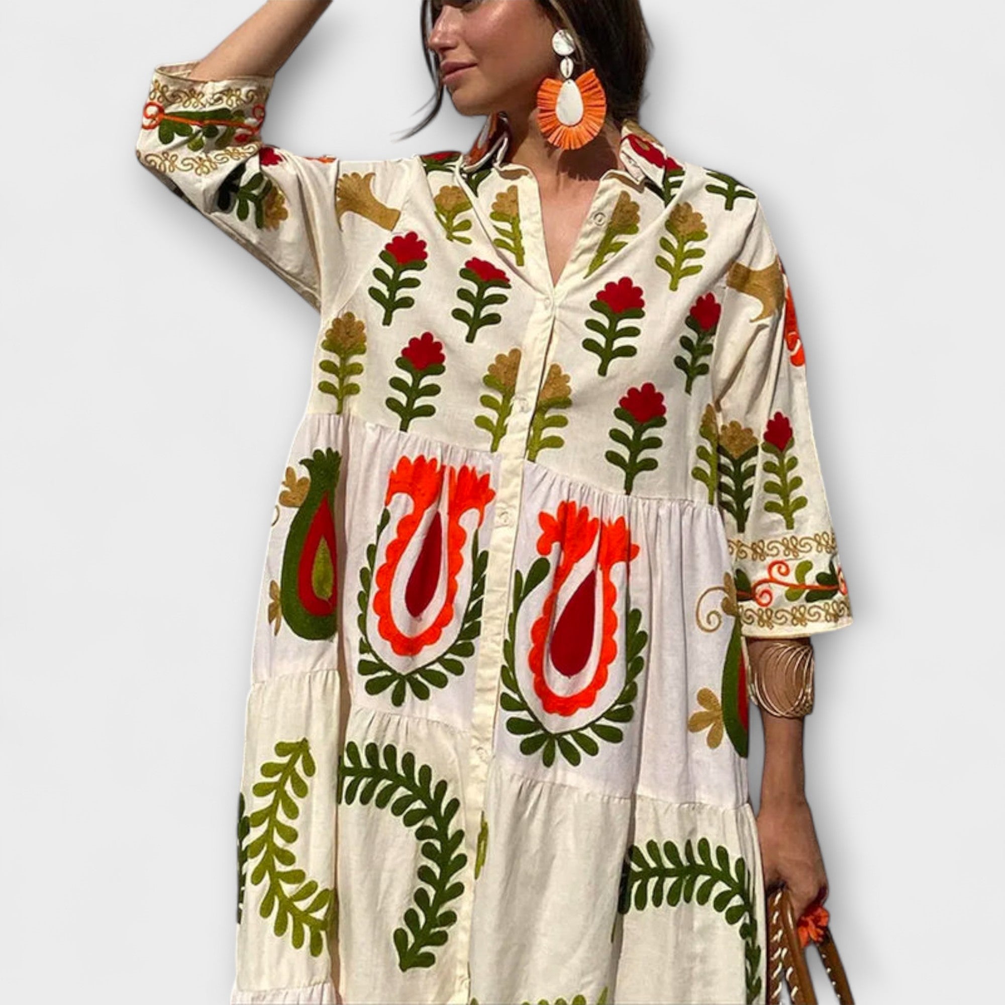 Diona - Anmutiges Blumenkleid