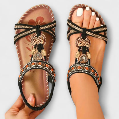 Claudia - Orthopädische Ibiza-inspirierte Sandalen