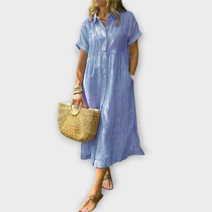 Anorea - Gestreiftes Kleid