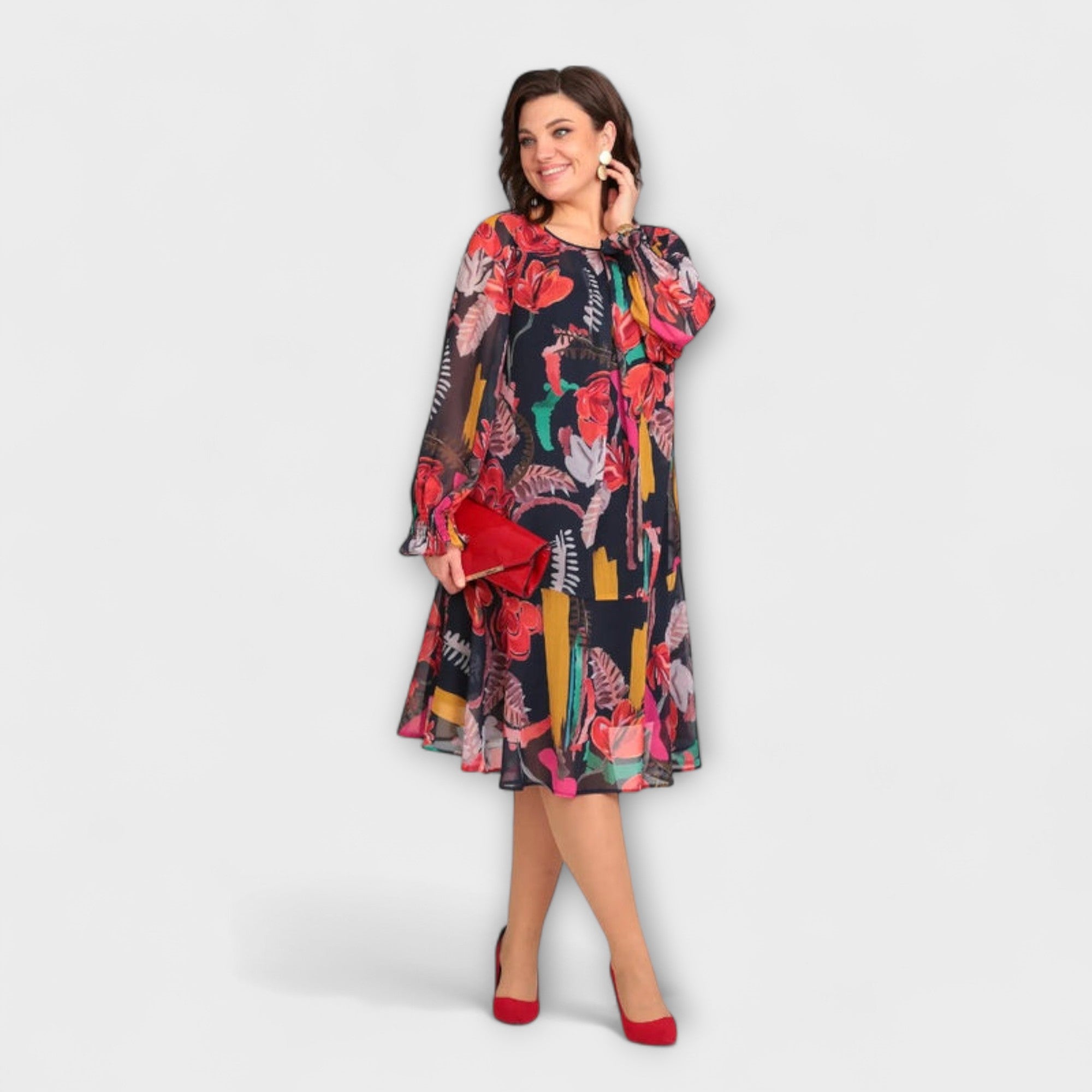 Caroline - Elegantes Plus-Size Kleid für ultimativen Komfort