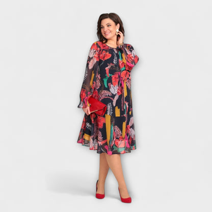 Caroline - Elegantes Plus-Size Kleid für ultimativen Komfort