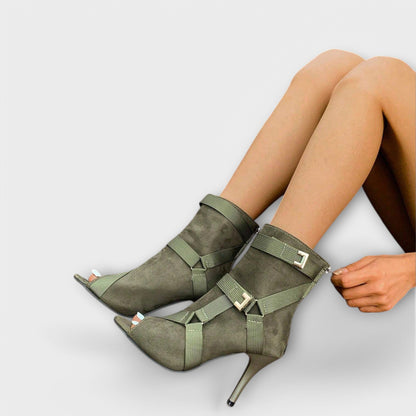 Elegante High-Heeled Sandalen mit offener Zehenpartie