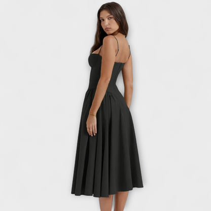 Rosalie - Raffiniertes ärmelloses Korsettkleid