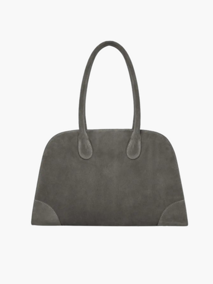 Serif Wildleder Tote
