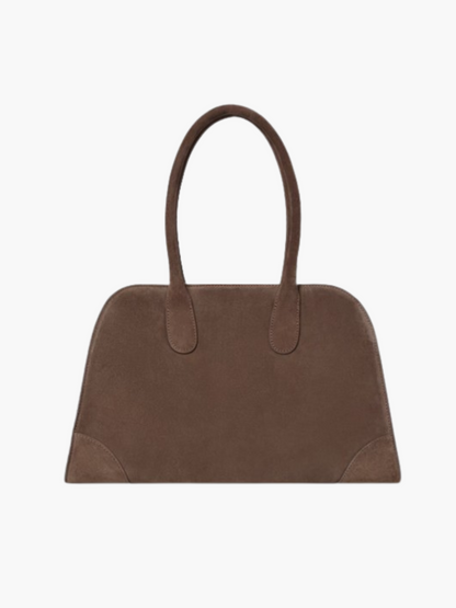 Serif Wildleder Tote