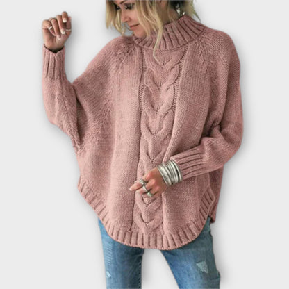 Elysian - Strickpullover mit Kabelmuster