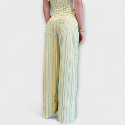 Anastasia - Klassisches Gestreiftes Hosen-Ensemble