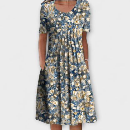 Emelie – Stilvolles Schichtkleid mit Bauchkontrolle