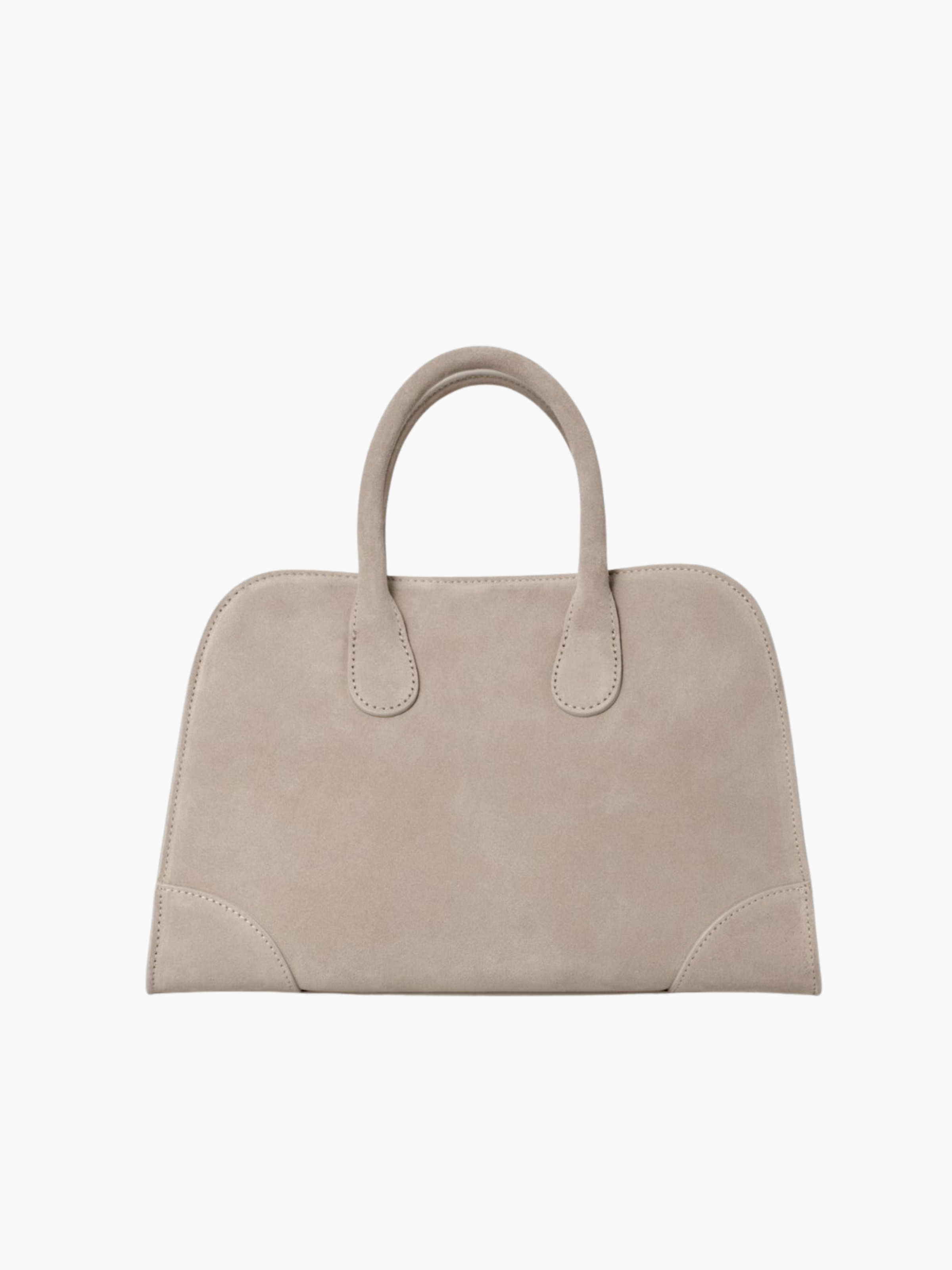 Serif Wildleder Tote