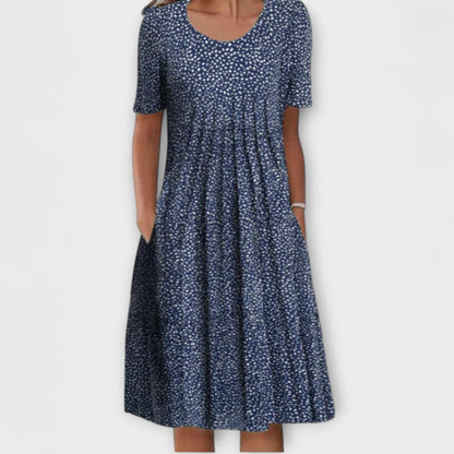 Emelie – Stilvolles Schichtkleid mit Bauchkontrolle