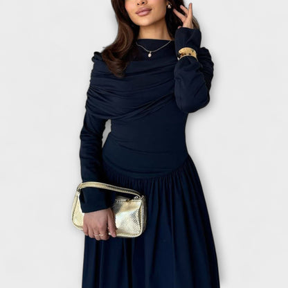 Jessica - Lässiges Plissee-Kleid