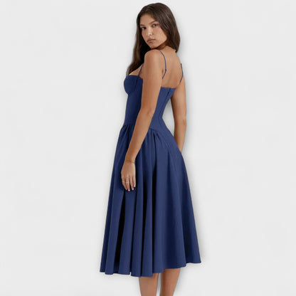 Rosalie - Raffiniertes ärmelloses Korsettkleid