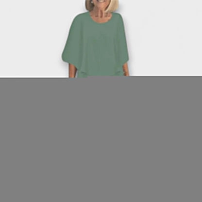 Rosamund - Modernes Set mit Bequemer Bluse und Hose