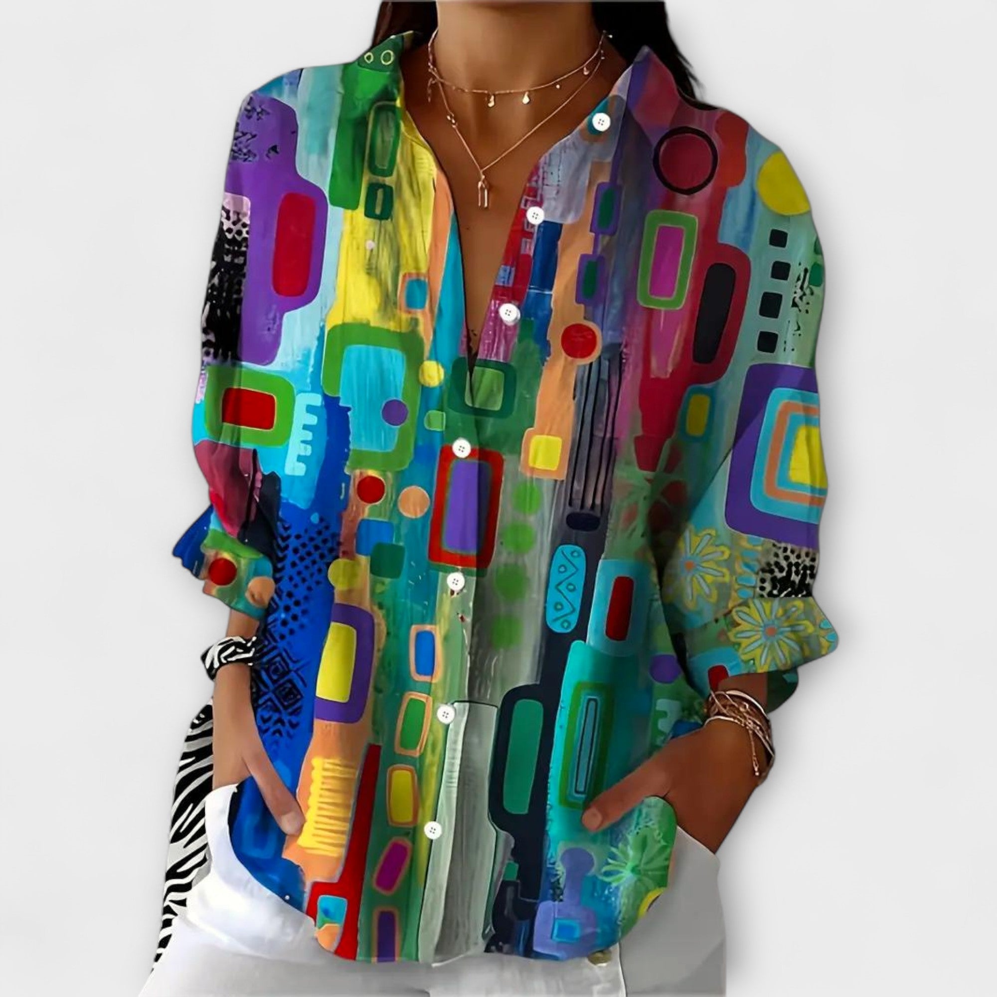 Line - Stilvolle Bluse