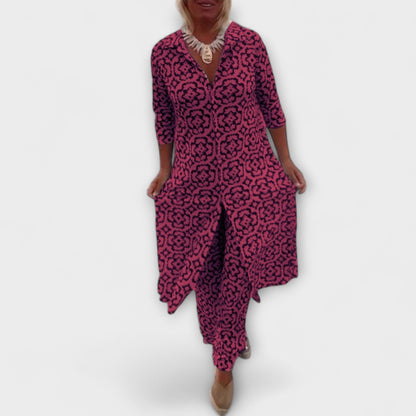 Camilla - Elegantes geometrisches Set