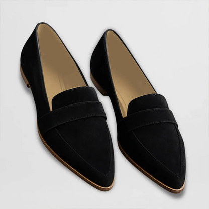 Elora - Elegante Damen Leder Slipper
