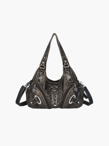 Retro Bloom Umhängetasche