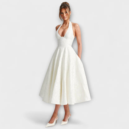 Catalina - Romantisches Midi-Kleid