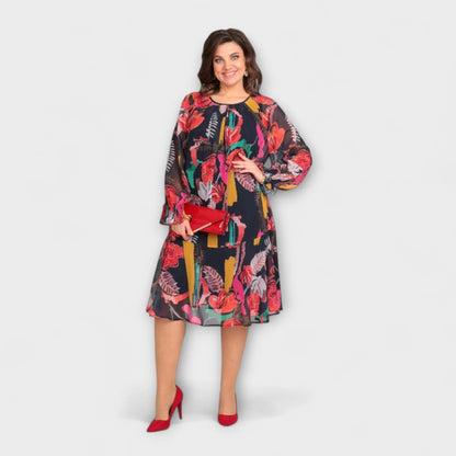 Caroline - Elegantes Plus-Size Kleid für ultimativen Komfort