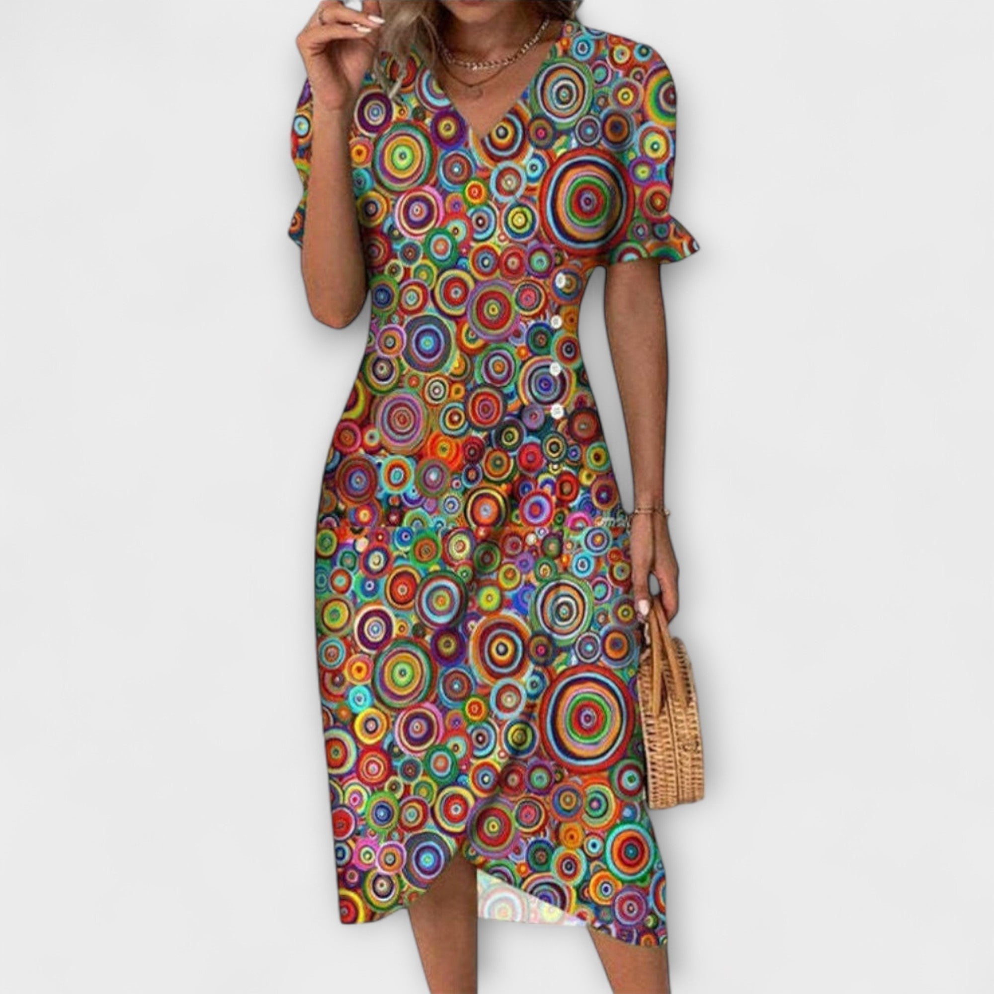 Leda - Elegantes & Bequemes Sommerkleid