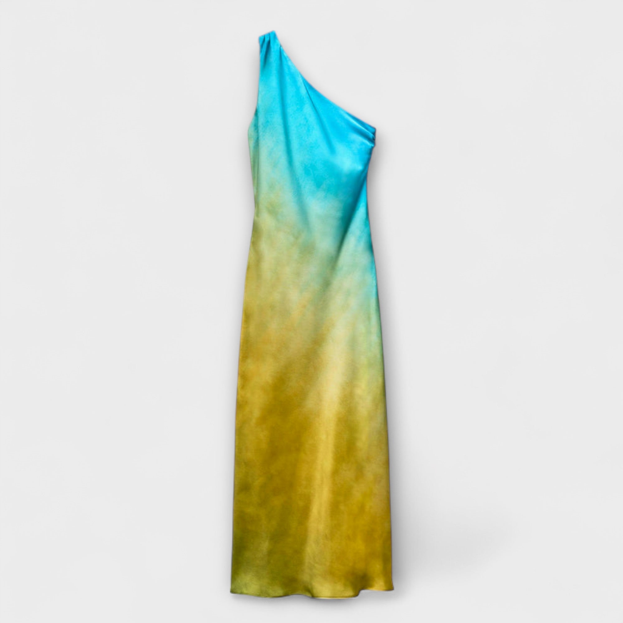 Arabella - Ein-Schulter Midi Kleid