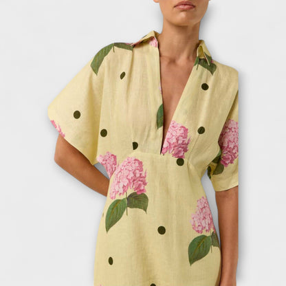 Kayla - Langes Fließendes Kleid