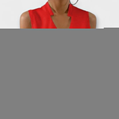 Weiches Sommeroberteil mit V-Ausschnitt