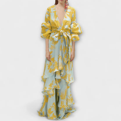 Marie - Chiffon Urlaubskleid