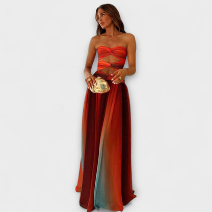 Laney - Strapless Maxi Kleid