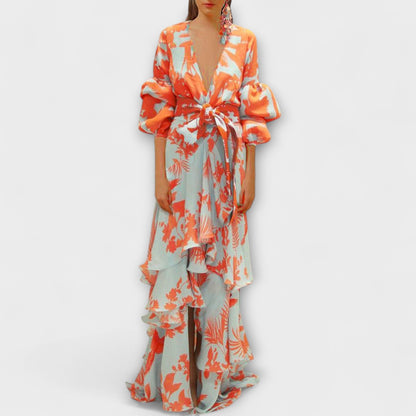 Marie - Chiffon Urlaubskleid