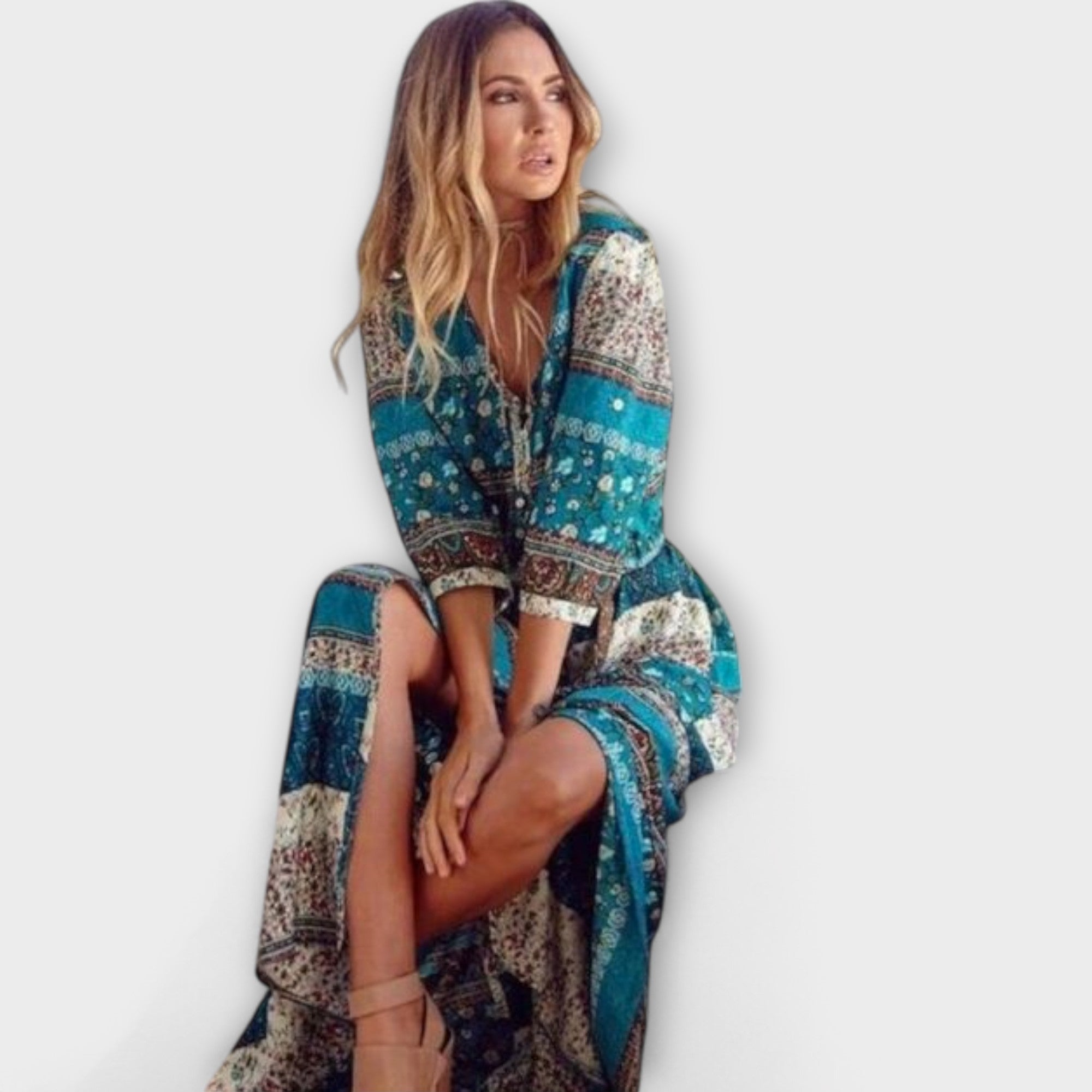 Cariba - Boho Midi Kleid