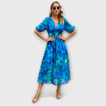 Mathilda - Stilvolles Midi-Kleid