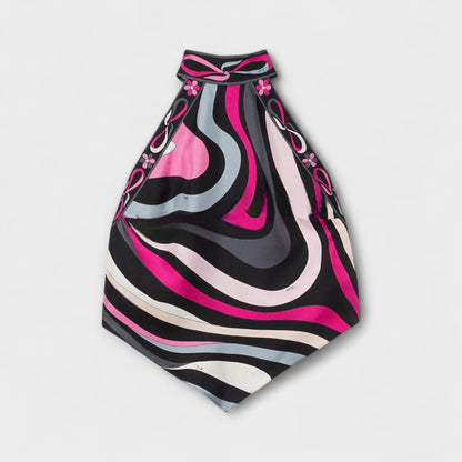 Everly - Set aus Haltertop und asymmetrischem Midirock