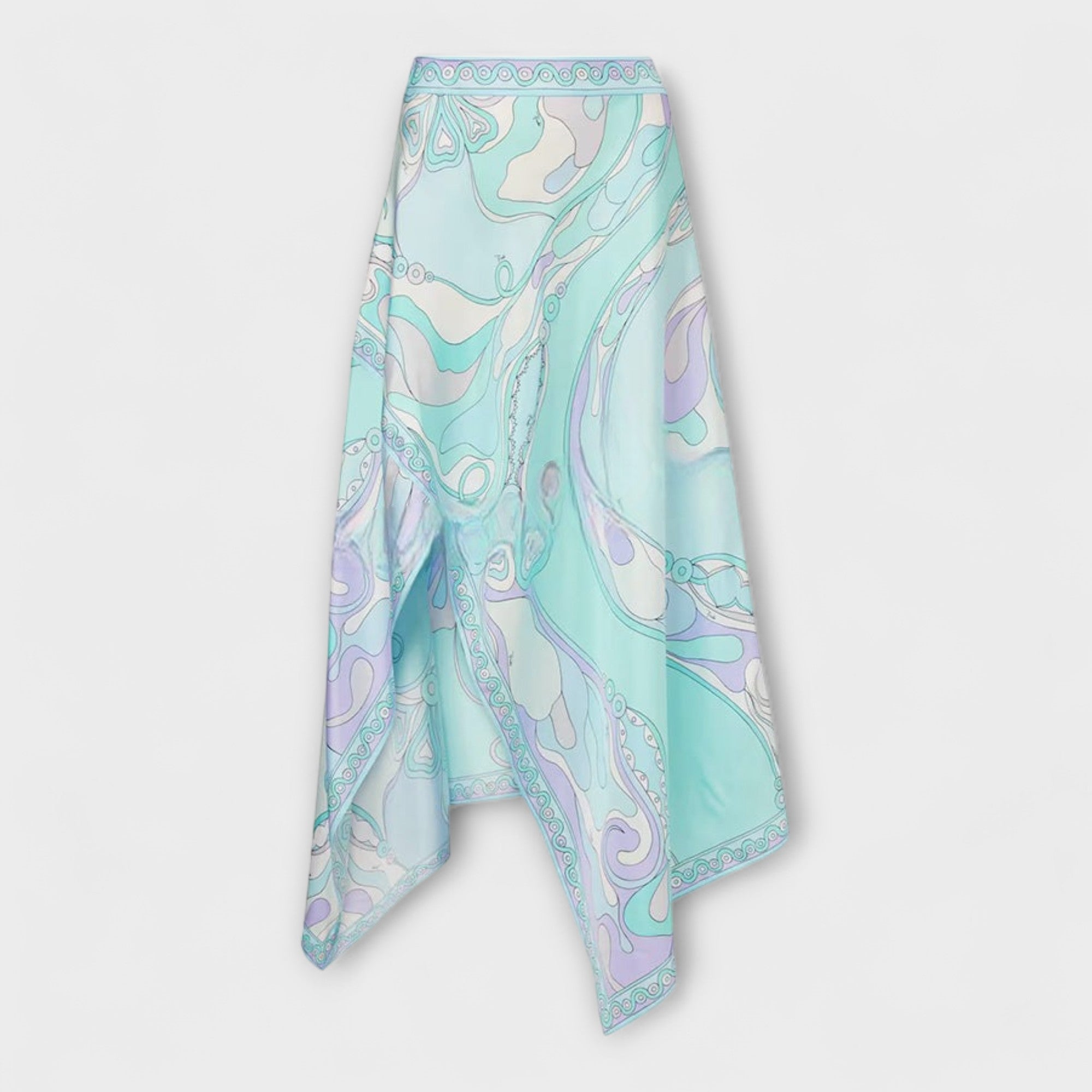 Everly - Set aus Haltertop und asymmetrischem Midirock