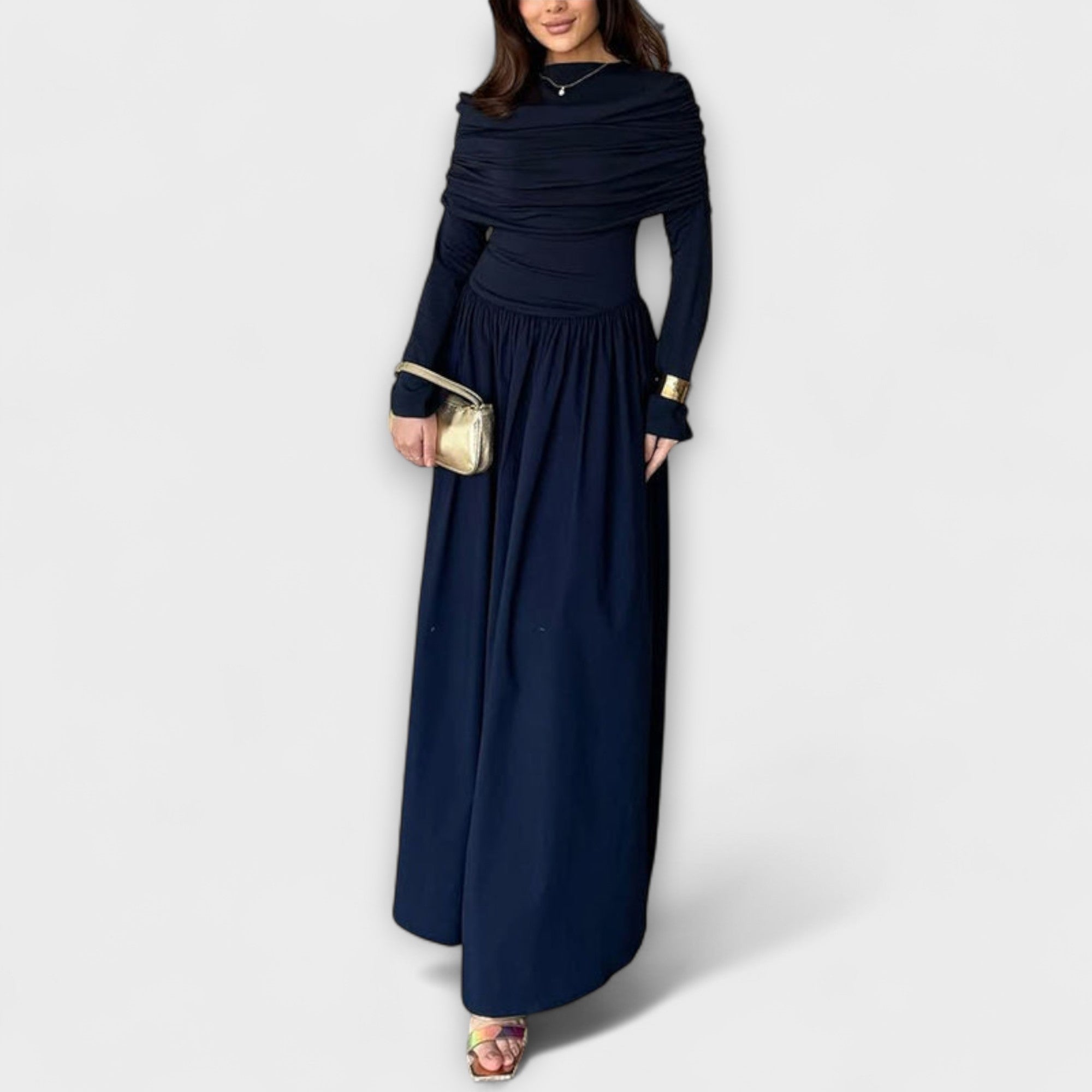 Jessica - Lässiges Plissee-Kleid