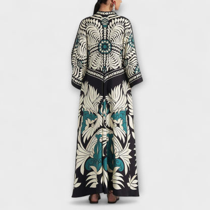 Giselle - Schickes Maxikleid mit floralem Muster