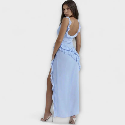 Lara - Stylisches Maxikleid mit Schlitz