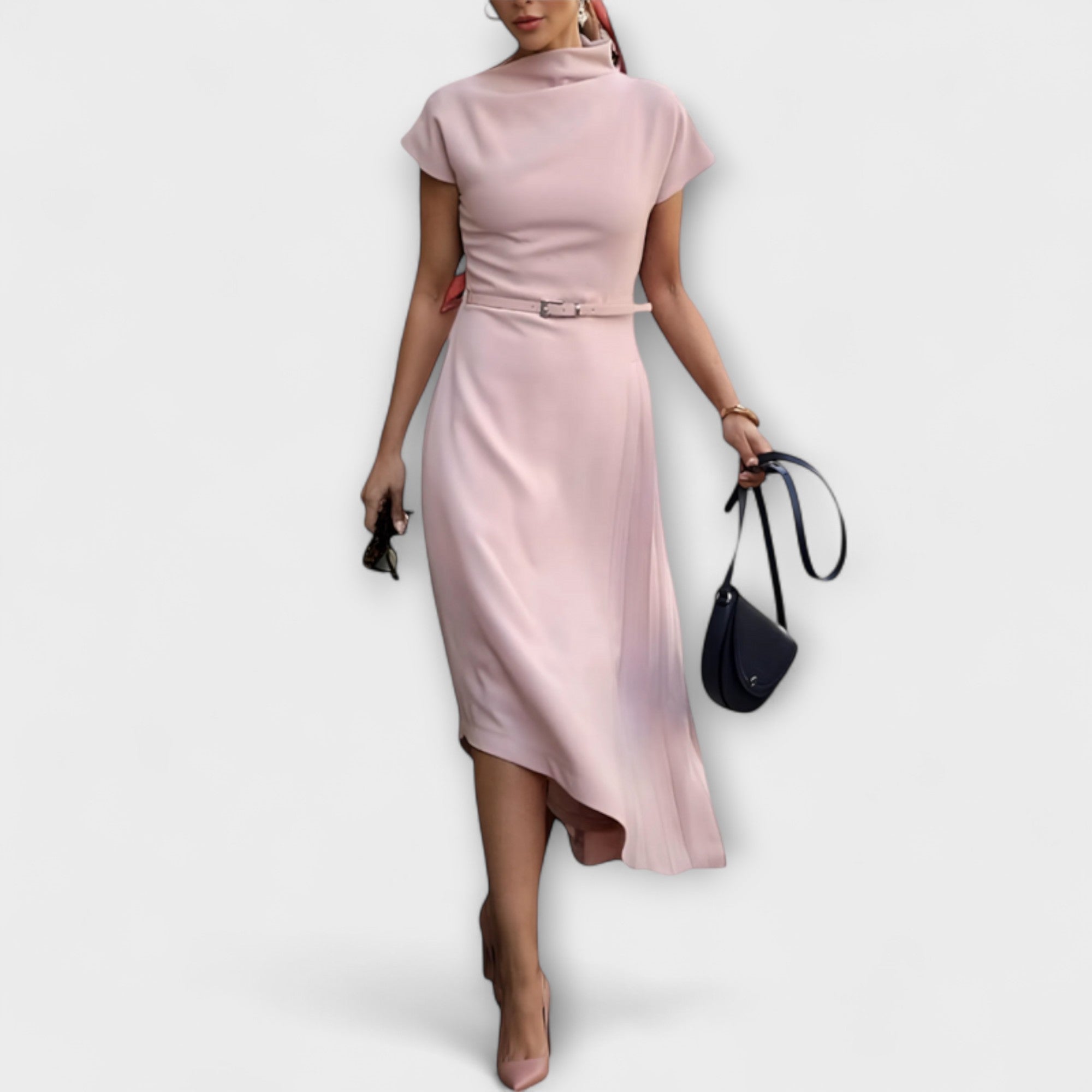 Amelia - Asymmetrisches Urban Kleid